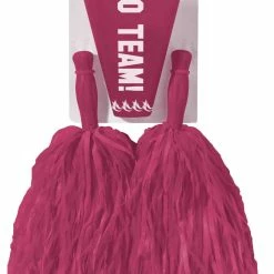 Forum Novelties Accessories Burgundy Pom Pom Set