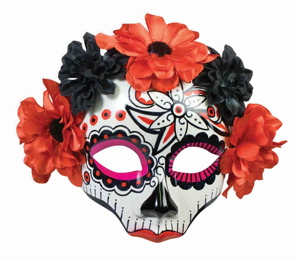 Forum Novelties Day Of Dead Skull Female Mask Masks 3 Forum Novelties Day Of Dead Skull Female Mask Masks