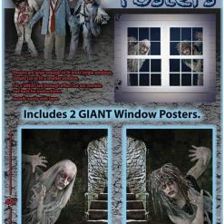 Forum Novelties Zombie Window Clings