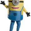 Rubie's Minions, Stuart Inflatable Adult Costume 1 Rubie's Minions, Stuart Inflatable Adult Costume