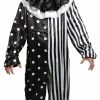 Seasonal Visions Killjoy Clown Adult Costume & Mask Extra Large