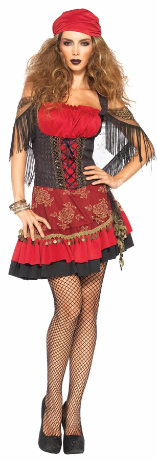 Leg Avenue Women's Mystic Vixen Fortune Teller Costume 3 Leg Avenue Women's Mystic Vixen Fortune Teller Costume