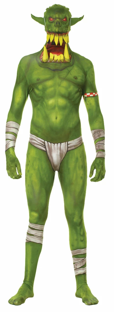 Morphsuits Men's Orc Jaw Dropper Morphsuit 3 Morphsuits Men's Orc Jaw Dropper Morphsuit