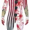 Morphsuits Men's Jaw Dropper Clown Morphsuit Costumes 2 Morphsuits Men's Jaw Dropper Clown Morphsuit Costumes