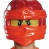 Disguise Lego Ninjago Kai Legacy Red Child Mask