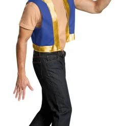 Disguise Super Mario Toad Accessory Kit Adult Hat & Vest Video Game Costumes