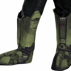 Disguise Video Game Costumes Halo Master Chief Boot Covers Adult