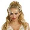 Dreamgirl Headpiece Gold Glittering Hats & Headpieces