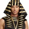 Dreamgirl Hats & Headpieces Headpiece Pharaoh Black & Gold Adult 2 Dreamgirl Hats & Headpieces Headpiece Pharaoh Black & Gold Adult