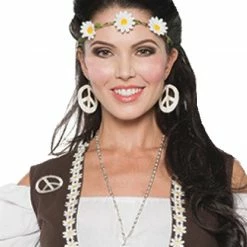 Underwraps 70s Headband Flower Power