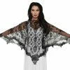 Underwraps Poncho Lace Vampire Costumes 2 Underwraps Poncho Lace Vampire Costumes
