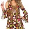 Leg Avenue Women's Starflower Hippie Costume 2 Leg Avenue Women's Starflower Hippie Costume