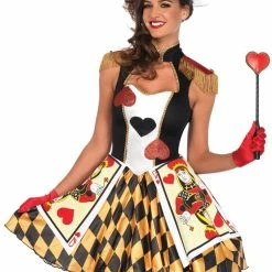 Leg Avenue Queens Card Guard Adult Large Women's Costume