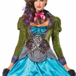 Leg Avenue Women's Deluxe Mad Hatter Adult Costume