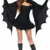 Leg Avenue Costumes Shrug Cozy Bat Wings With Ears