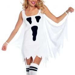 Leg Avenue Women's Ghost Jersey Dress