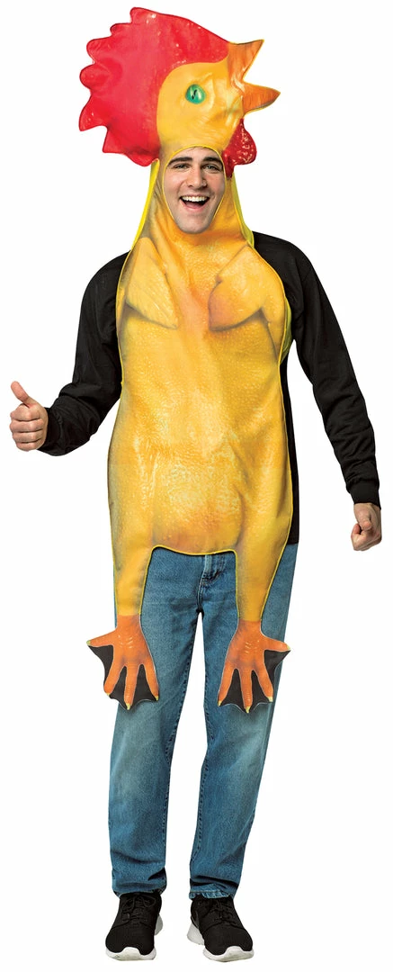Rasta Imposta Costumes Rubber Chicken Adult Costume 3 Rasta Imposta Costumes Rubber Chicken Adult Costume