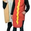 Rasta Imposta Hot Dog And Bun Adult Couples Costume Costumes