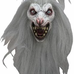 Ghoulish White Moon Adult Mask Werewolf Masks