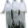 Seasonal Visions Decorations & Props Haunting Ghost Trio Animated 6 Foot Prop