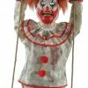 Seasonal Visions Swinging Happy Clown Doll Animated Prop Decorations & Props