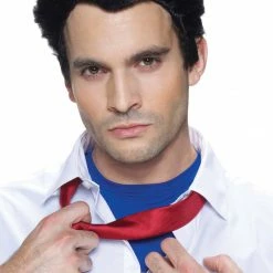 Seasonal Visions TV & Movie Costumes Super Dude Wig Black