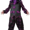 Seasonal Visions Bearded Purple & Black Clown Costume & Mask Adult Large Costumes 1 Seasonal Visions Bearded Purple & Black Clown Costume & Mask Adult Large Costumes