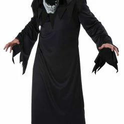 Seasonal Visions Reaper Elongated Faces Adult Costume & Mask Costumes