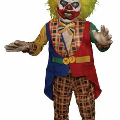 Distortions Whacko Animatronic Tipsy Clown 4 Ft Prop Decorations & Props 11 Distortions Whacko Animatronic Tipsy Clown 4 Ft Prop Decorations & Props