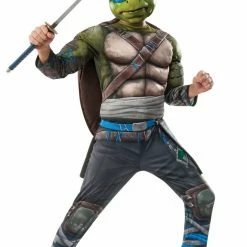 Rubie's Costumes Ninja Turtles, Deluxe Leonardo Blue Costume