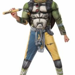 Rubie's Ninja Turtles, Deluxe Michelangelo Orange Child Costume