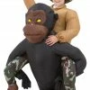 Gemmy Riding Gorilla Kids Inflatable Costume