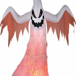 Gemmy Projection Airblown 7FT Ghost LED Inflatable Halloween Yard Decor