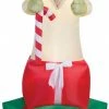 Gemmy Sci-Fi Costumes Star Wars - Yoda On Presents 6ft Air Blown Outdoor Christmas Decor