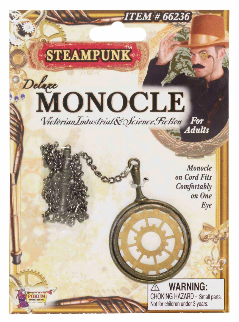 Forum Novelties Steampunk Monocle Sci-Fi Costumes 3 Forum Novelties Steampunk Monocle Sci-Fi Costumes