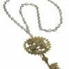 Forum Novelties Steampunk Gear Necklace Sci-Fi Costumes