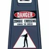 Forum Novelties Beware Of Zombie Sign & Tape