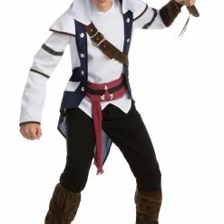 Living Fiction Assassins Creed Connor, Officially Licensed Teen Costume Costumes