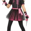 Fun World Costumes Ninja Miss Girl's Child Costume