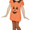 Fun World Pumpkin Romper Child Costume 2 Fun World Pumpkin Romper Child Costume