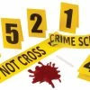 Fun World Crime Scene Kit With Blood Splat Accessories