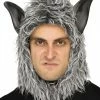 Fun World Wolf Man Or Beast Mask Grey