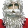 Lacey Wigs Santa Set Curly White Wigs & Beards