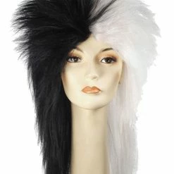 Lacey Wigs Wigs & Beards Dalmatian Black & White Women's Wig