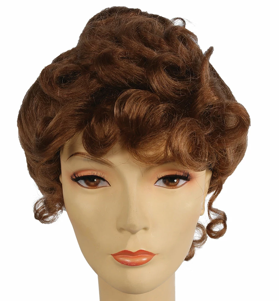 Lacey Wigs Wigs & Beards 1890s Gibson Girl Wig 5 Lacey Wigs Wigs & Beards 1890s Gibson Girl Wig