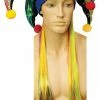 Lacey Wigs Jester Headpiece Multi Color Wigs & Beards
