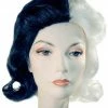 Lacey Wigs TV & Movie Costumes Black & White Combo Cruella Wig