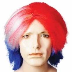 Lacey Wigs USA Flag Patriotic Budget Wig