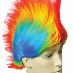 Lacey Wigs Rainbow Clown Mohawk