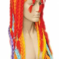 Lacey Wigs Dreadlock Rainbow Braid Wigs & Beards